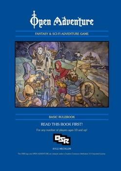 Paperback Open Adventure Basic Rulebook (Paperback) Book