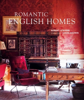 Hardcover Romantic English Homes Book