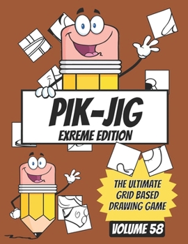 Paperback Grid-Based Drawing Adventure: Unleash Your Creativity with PIK-JIG!: Say Goodbye to Boredom with PIK-JIG! Book