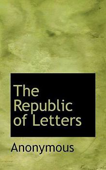 Paperback The Republic of Letters Book