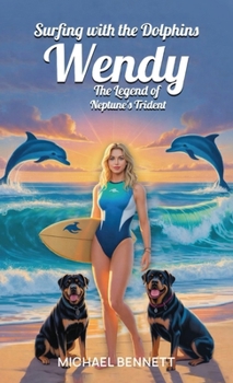 Hardcover Surfing with the dolphins Wendy the legend of Neptune's Trident Book
