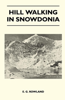 Paperback Hill Walking in Snowdonia Book
