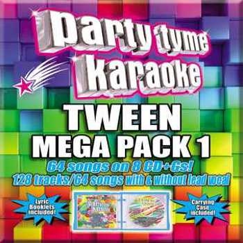 Music - CD Party Tyme Karaoke - Tween Mega Pack 1 (8 CD)(64+6 Book