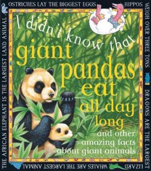 Hardcover Giant Pandas Eat All Day Long Book