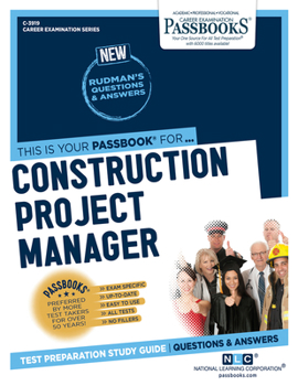 Paperback Construction Project Manager Book