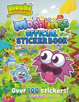Paperback Moshlings Official Sticker Book (Moshi Monsters) Book