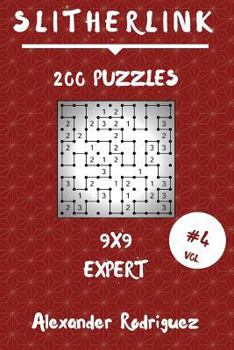 Paperback Slitherlink Puzzles 9x9 - Expert 200 vol. 4 Book