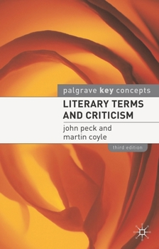 Literary Terms and Criticism (How to Study Literature) - Book  of the Palgrave Study Guides: Literature