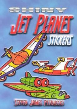 Paperback Shiny Jet Planes Stickers Book