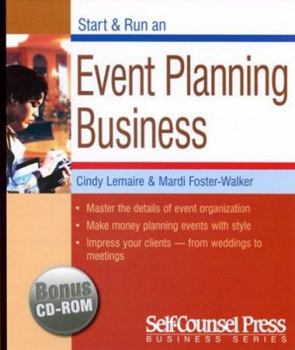 Paperback Start & Run an Event Planning Business [With CD-ROM] Book