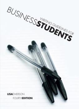 Paperback Writing Guidelines for Business Students Book