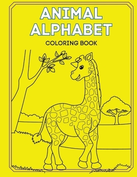 Paperback ANIMAL ALPHABET Coloring Book