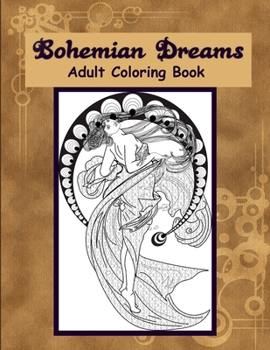 Paperback Bohemian Dreams Adult Coloring Book