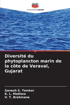 Paperback Diversité du phytoplancton marin de la côte de Veraval, Gujarat [French] Book