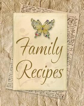 Family Recipes: 8 x 10 - Notebook - Recipes Blank Notebook