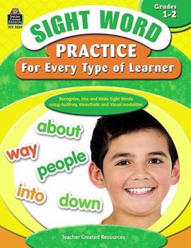 Paperback Sight Word Practice for Every Type of Learner Grd 1-2: Grade 1-2 Book