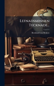 Hardcover Lefnadsminnen Tecknade... [Swedish] Book