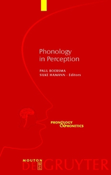 Hardcover Phonology in Perception Book