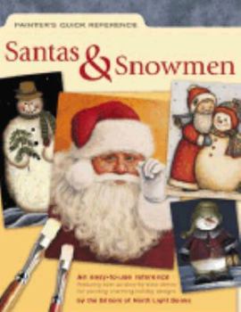 Paperback Painter's Quick Reference - Santas & Snowmen Book