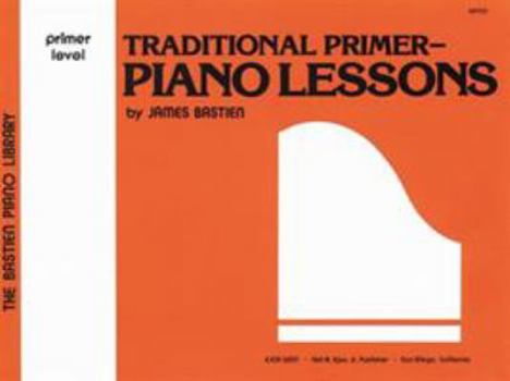 Paperback WP100 - Bastien Piano Library Traditional Primer Piano Lessons Book