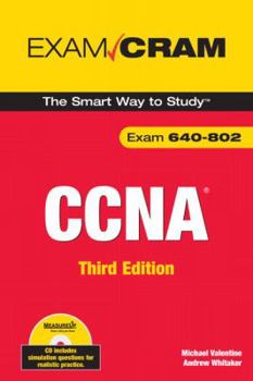 Paperback CCNA 640-802 [With CDROM] Book
