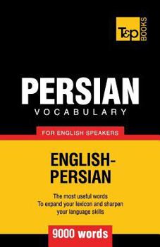 Paperback Persian vocabulary for English speakers - 9000 words Book