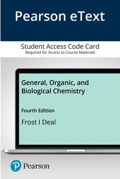 Printed Access Code General, Organic, and Biological Chemistry Book