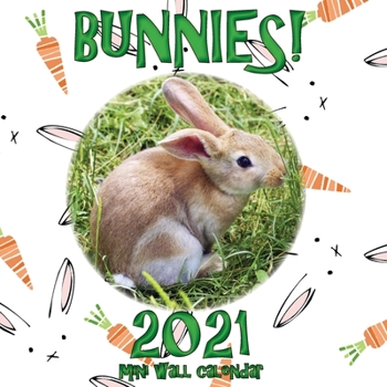 Paperback Bunnies! 2021 Mini Wall Calendar Book