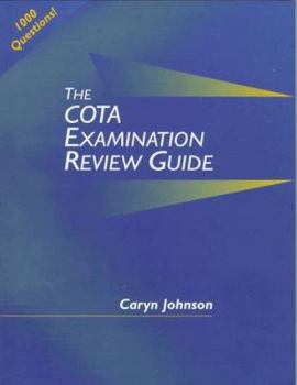 Paperback The Cota Examination Review Guide Book