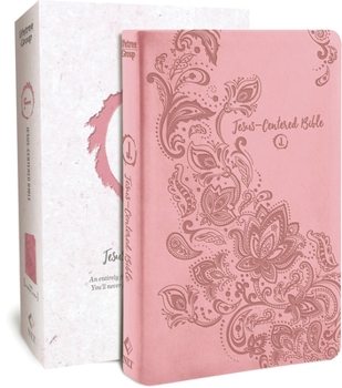 Imitation Leather Jesus-Centered Bible Nlt, Pink Book