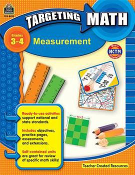 Paperback Targeting Math: Measurement Book