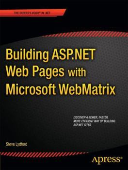 Paperback Building ASP.NET Web Pages with Microsoft Webmatrix Book