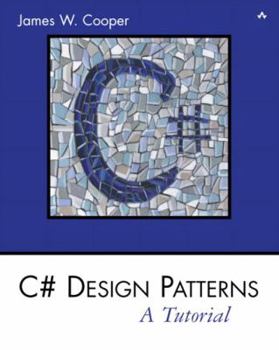 Paperback C# Design Patterns: A Tutorial [With CDROM] Book