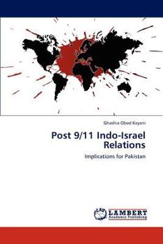 Paperback Post 9/11 Indo-Israel Relations Book