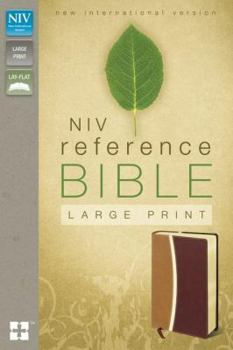 Imitation Leather Reference Bible-NIV-Large Print [Large Print] Book