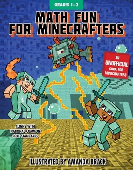 Paperback Math Fun for Minecrafters: Grades 1-2 Book