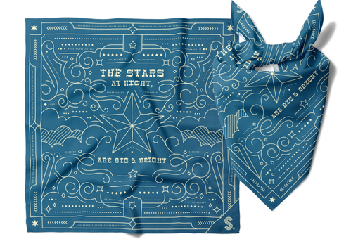 Misc. The Stars at Night Texas Bandana Book