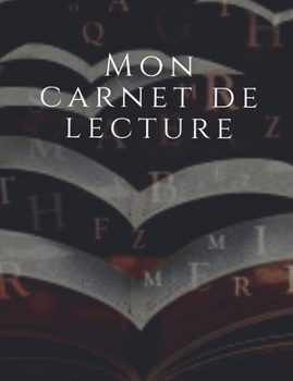 Paperback Mon carnet de lecture [French] Book