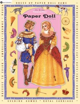 Paperback Princess and Prince Paper Doll Book