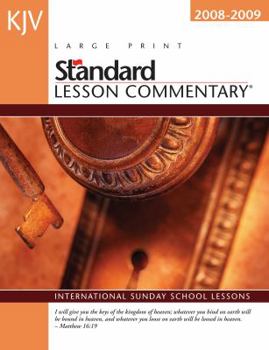 Paperback KJV Standard Lesson Commentary: International Sunday School Lessons [Large Print] Book