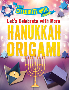 Paperback Let's Celebrate with More Hanukkah Origami Book