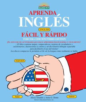 Paperback Aprenda Ingles Facil Y Rapido: Learn English the Fast and Fun Way for Spanish Speakers [Spanish] Book