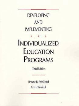 Paperback Developing and Implementing Individualized Education Programs Book