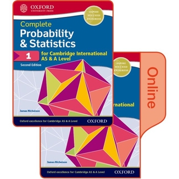 Paperback Probability & Statistics 1 for Cambridge International as & a Level: Print & Online Student Book Pack Book