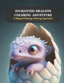 Paperback Enchanted Dragons Coloring Adventure: A Magical Fantasy Coloring Experience Book