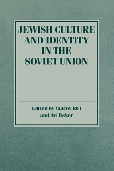 Paperback Jewish Culture and Identity in the Soviet Union Book