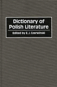 Hardcover Dictionary of Polish Literature Book