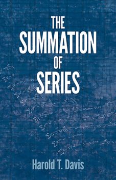 Paperback The Summation of Series Book