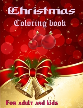 Paperback christmas coloring book for adult: christmas books Book