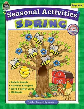 Paperback Seasonal Activities: Spring Book